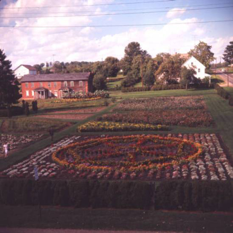 zoar garden in the 1960s